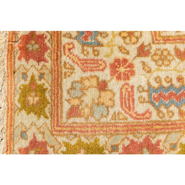 Late 18th Century Antique Haji Jalili Tabriz Rug 4'7'' x 6'5'' For Sale - Image 11 of 12