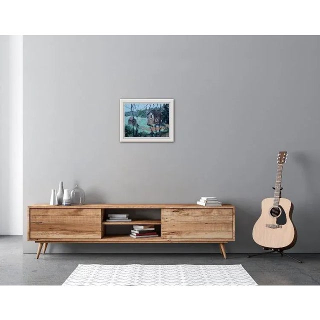 Contemporary Modern Contemporary Oil Painting Landscape For Sale - Image 3 of 12