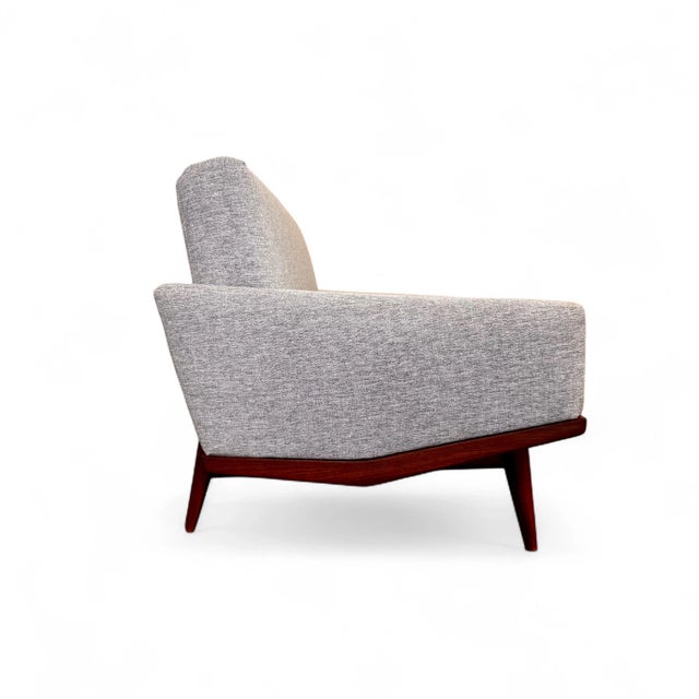Bramin Møbler Vintage Mid Century Modern Hw Klein Teak Sofa for Bramin-Møbler For Sale - Image 4 of 11