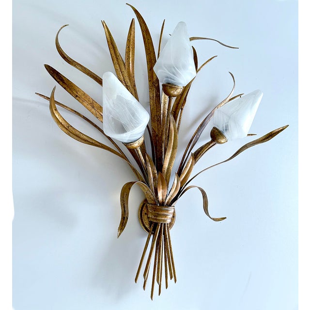 1960s Vintage Wall Light in Glass from Kögl For Sale - Image 5 of 18