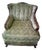 French-Provincial Wingback Armchair (Matches Couch) For Sale