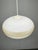 Gold Czechoslovak Opaline Glass and Gold Pendant Light, 1970s For Sale - Image 8 of 11