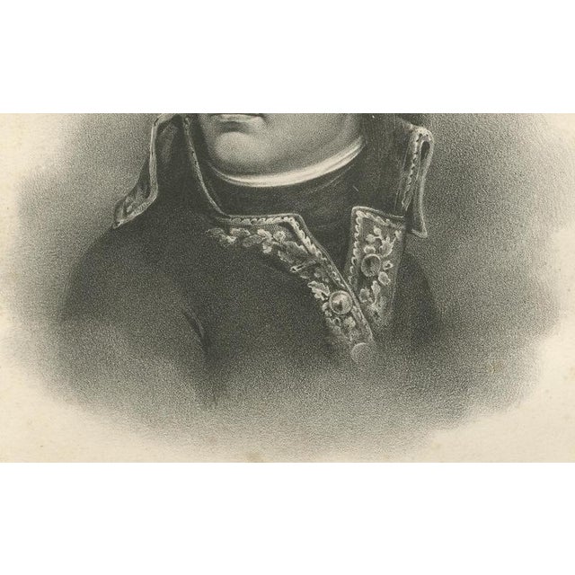 19th Century Jean-Baptiste Madou, Napoleon as First Consul, Frontispiece Portrait, 1827, Lithograph For Sale - Image 5 of 8