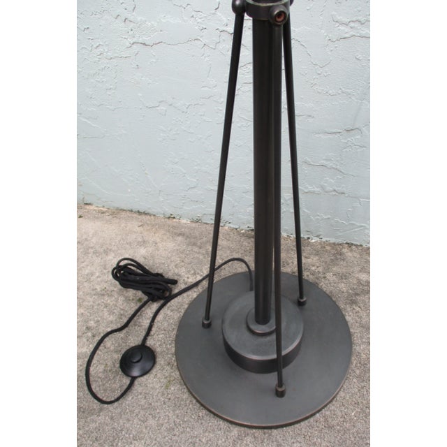 Architectural Counter Balance Counterpoise Floor Lamp in the Style of Édouard-Wilfred Buquet For Sale - Image 10 of 13