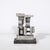 Brutalist Modernist Geometric Sculpture in Caste Stainless Signed Paul Mount For Sale In New York - Image 6 of 13