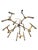 1960s Mid Century Modern Large Chandelier by Gaetano Sciolari For Sale In West Palm - Image 6 of 7