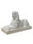 Ceramic Sculpture of a Sphinx by Charles Vos for De Spinx Maastricht, 1920s For Sale - Image 3 of 14