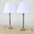 French French Vintage Silver Candlestick Table Lamps - A Pair For Sale - Image 3 of 10