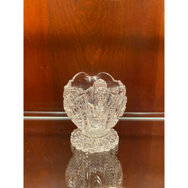 Stunning! American Brilliant Period (Abp) 1800’s-Early 1900’s Rare Cut Glass Antique Creamer / Multi Purpose Piece. With Sparkling, Intricate Details For Sale - Image 12 of 12