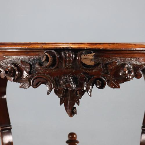 Louis Philippe Walnut Biscuit Table For Sale - Image 4 of 11