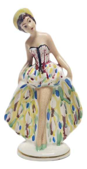 Dancing Lady Figurine by Steatyt, Poland, 1950s