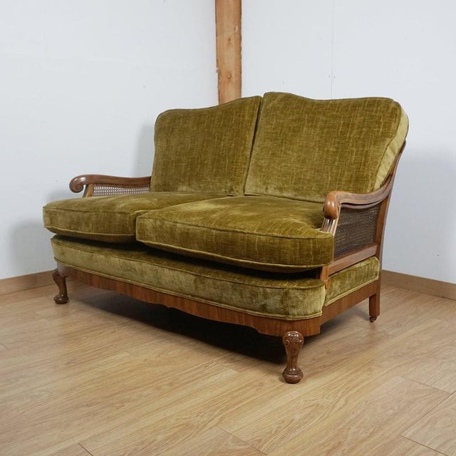 Vintage Bergère Lounge Sofa, 1920s For Sale - Image 12 of 12