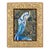 Framed Ting Shao Kuang “Hunting Ages” Bookplate Print With Botanical Frame For Sale