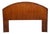 Thomasville Furniture Agenda Collection Solid Walnut MCM Mid Century Modern Queen Size Headboard 23411-415 For Sale