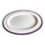 Vintage Spode Consul Cobalt England Bone China Blue Band Gold Rim Oval Platter For Sale
