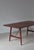 Modern Danish Dining Table attributed to Børge Mogensen in Teakwood & Brass from Søborg Møbelfabrik, 1950s For Sale - Image 13 of 18