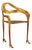 Salvador Dalí Leda Armchair Sculpture in Polished Brass by BD Barcelona, Spain For Sale