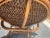 Wood 4 Bamboo Rattan Dining Chairs For Sale - Image 7 of 9
