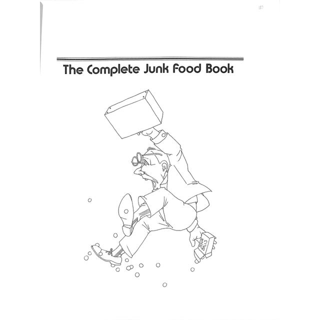 1970s "The Complete Junk Food Book" 1977 Lasky, Michael S. For Sale - Image 5 of 8