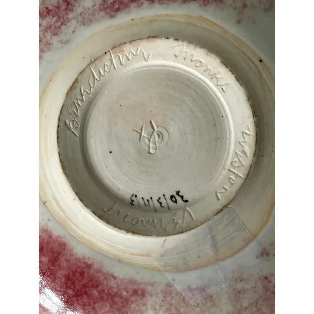 1960s Early Studio Ceramic Bowl by Brother Thomas Bezanson For Sale - Image 10 of 12