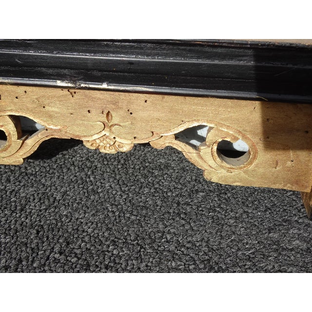 Pair Antique Chinese Hand Carved Gold & Red Panel Screens Pictures Wall Decor For Sale - Image 17 of 18