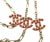 Chanel Chanel Gold CC Red Bead Chain Necklace For Sale - Image 4 of 5