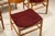 Dining Chairs in Burgundy by Gianfranco Frattini, Italy, 1960s, Set of 6 For Sale - Image 11 of 13
