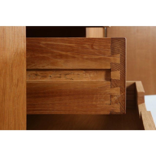 Mid-Century French Sideboard in Cherrywood, 1950s For Sale - Image 14 of 18