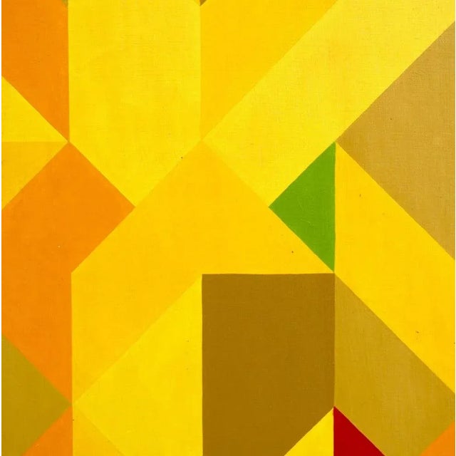 Contemporary Abstract Composition, 1991, Painting For Sale - Image 3 of 6
