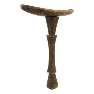 Early 20th Century Tuareg One-Legged Stool Niger For Sale