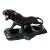 Vintage Ceramic Black Panther on Log Planter For Sale