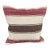 Turkish Hemp Pillow Cushion Natural Beige Red Cushion Cover 20x20 For Sale