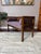 1950s Vintage Mid-Century Modern Cane Back Bench For Sale - Image 9 of 12
