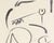 Black 1962 Abstract Ink Painting by Walter Stomps For Sale - Image 8 of 8