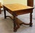 1900 - 1909 Solid Oak Library Table With Drawers C 1900 For Sale - Image 5 of 10