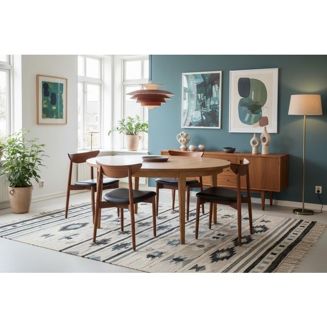 Chair in Teak by Harry Østergaard for Randers Møbelfabrik, 1960s, Set of 4 For Sale - Image 11 of 13
