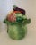 Vintage Majolica Vegetables Canister With Lid For Sale - Image 4 of 5