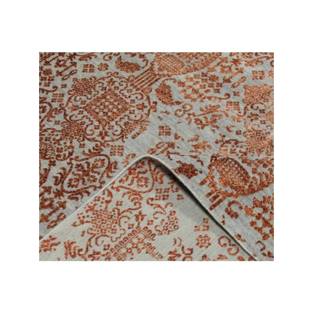 Handwoven Transitional Area Rug 10x14 For Sale - Image 12 of 12