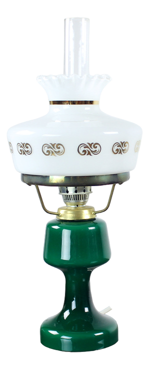Vintage Ceramic & Glass Table Lamp from OPP Jihlava, 1950s