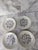 Vintage Japanese Butter Pat Plates - Set of 4 For Sale In San Francisco - Image 6 of 8
