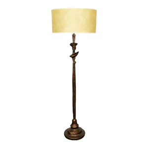 Late 20th Century Sirmos Plaster Tete De Femme Floor Lamp After Giacometti