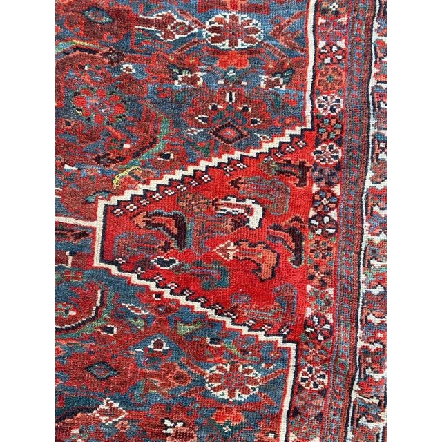 Vintage Afshar Rug, 1990s For Sale - Image 15 of 18