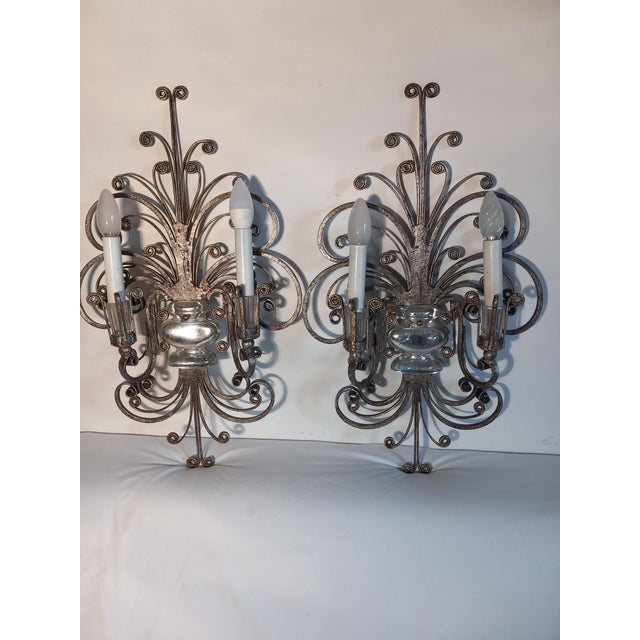 Wall Lamps attributed to Banci Ference, 1950s, Set of 2 For Sale - Image 16 of 16