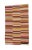 1960s Vintage Colorful Striped Turkish Kilim Rug- 5′1″ × 8′6″ For Sale In Los Angeles - Image 6 of 6