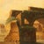 Textile View of the Broken Bridge in Rome, Oil on Canvas For Sale - Image 7 of 14