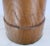 Brown Turned Walnut or Teak Mid-Century Modern Table Lamp, c.1970s For Sale - Image 8 of 12