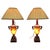 Vintage Glass Table Lamps, 1970, Set of 2 For Sale - Image 6 of 6