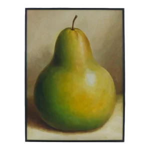 Original Still Life ‘Pear’ Acrylic on Canvas