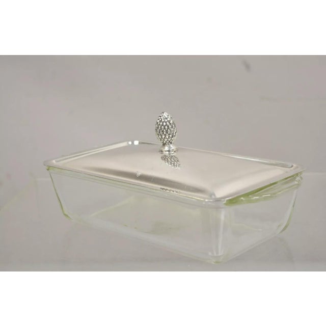 Vintage Sheffield Silver Co Silver Plated 3 Burner Warming Triple Chafing Dish For Sale In Philadelphia - Image 6 of 12