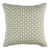 Schumacher x Celerie Kemble Betwixt 16" Pillow in Water/Ivory For Sale